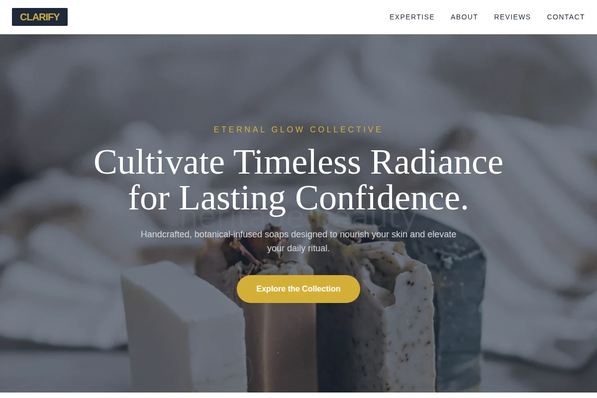 Clarify Handmade Soap