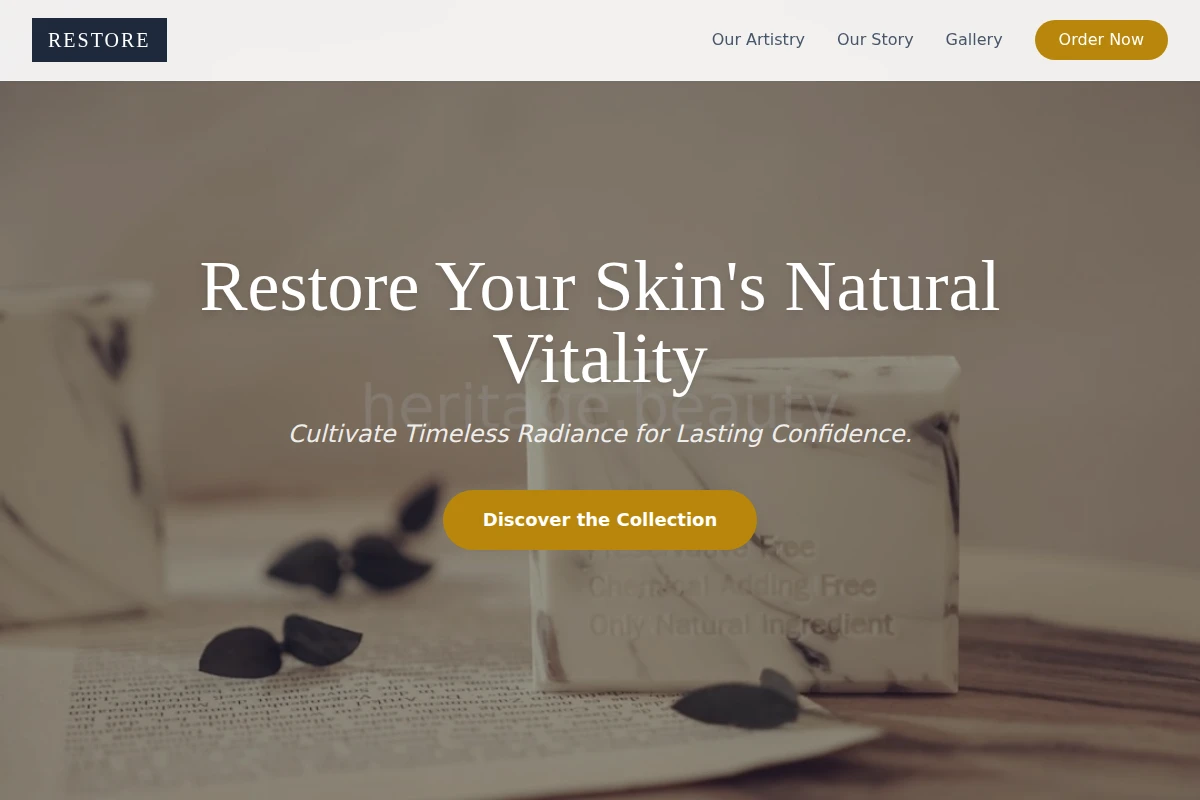 Restore Handmade Soap